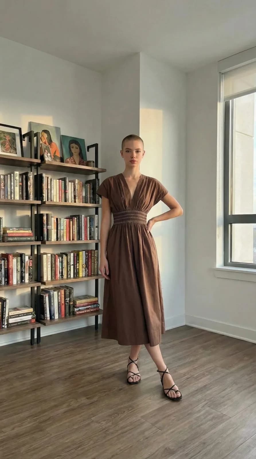 Anthropologie dress 13 — try-on