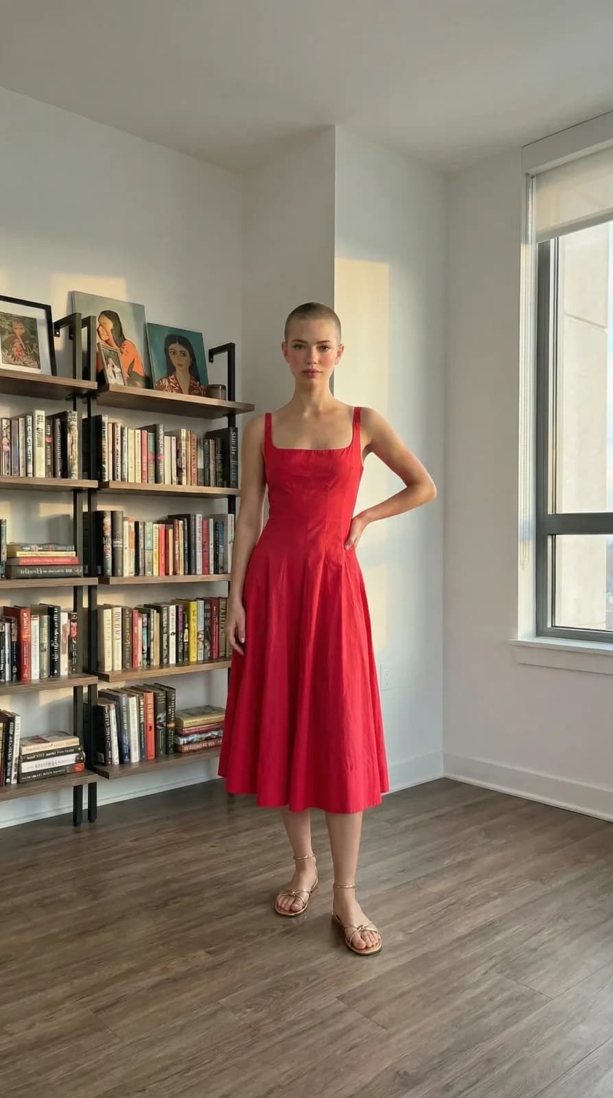 Anthropologie dress 13 — try-on