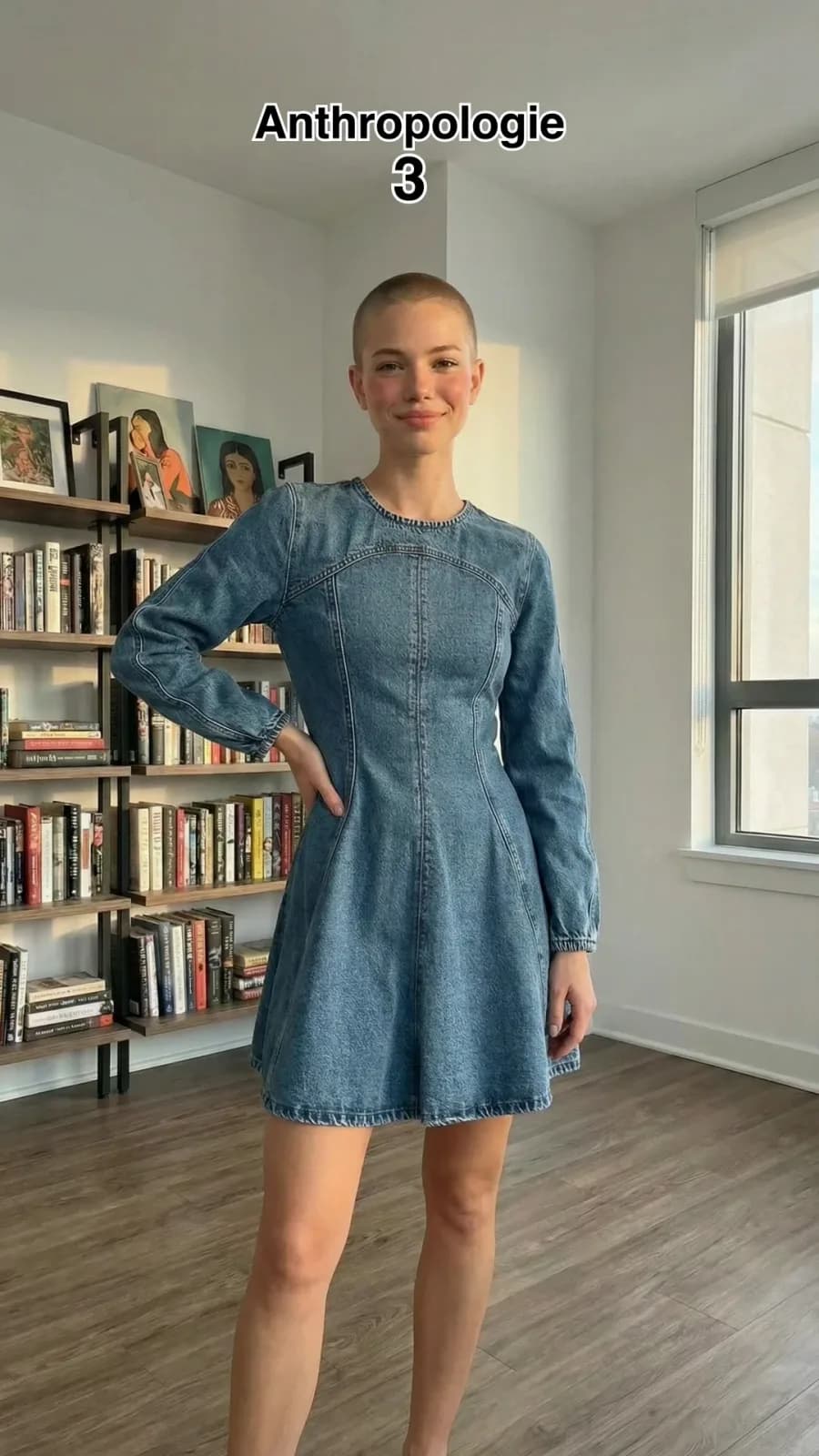 Anthropologie dress 37 — try-on