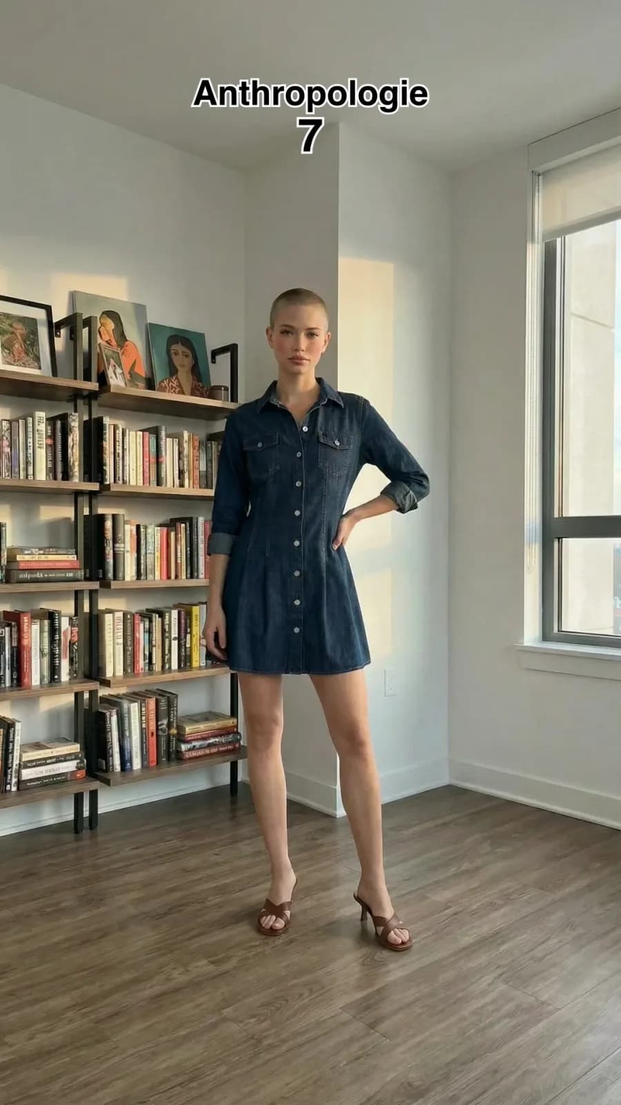 Anthropologie dress 37 — try-on