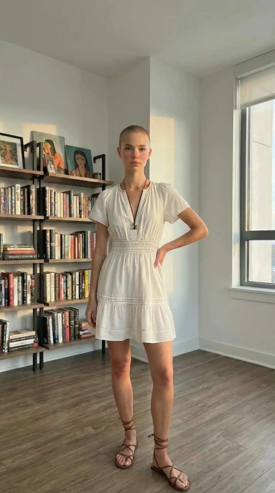 Anthropologie dress 50 — try-on