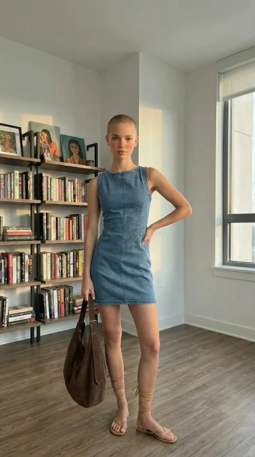 Anthropologie dress 50 — try-on