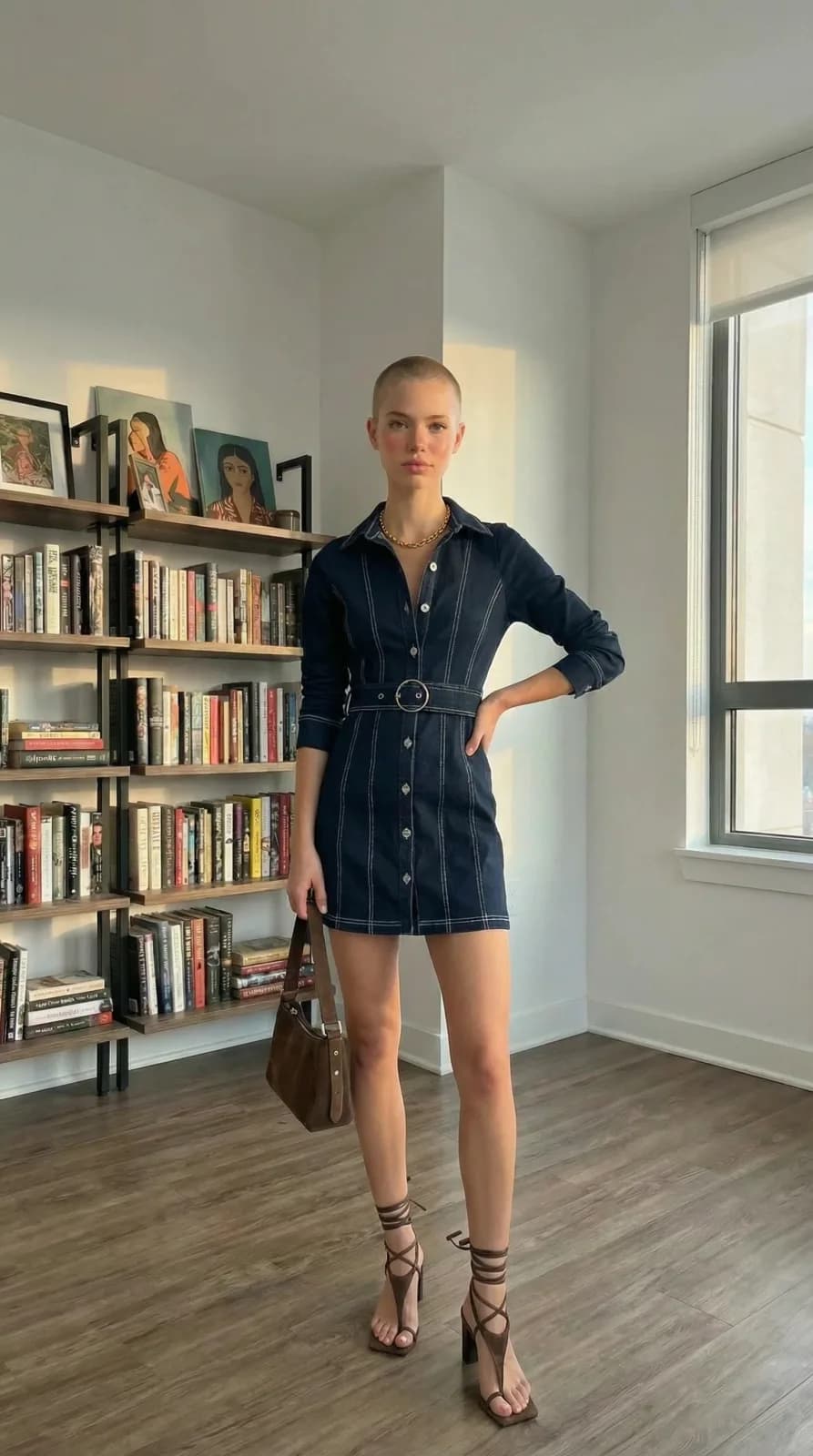 Anthropologie dress 50 — try-on