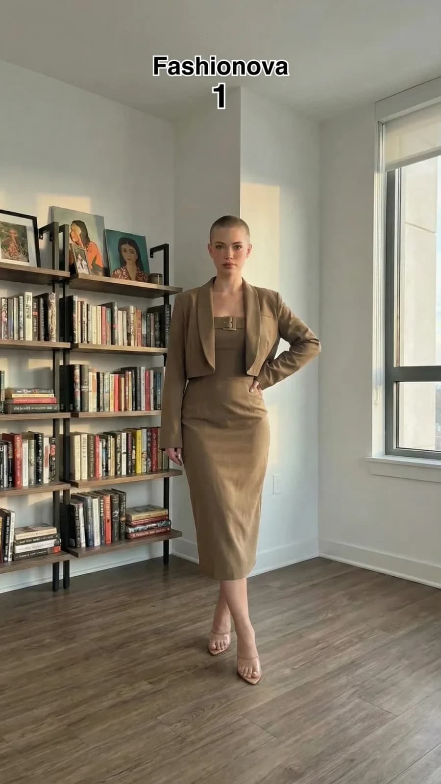 Fashion Nova dress 42 — try-on