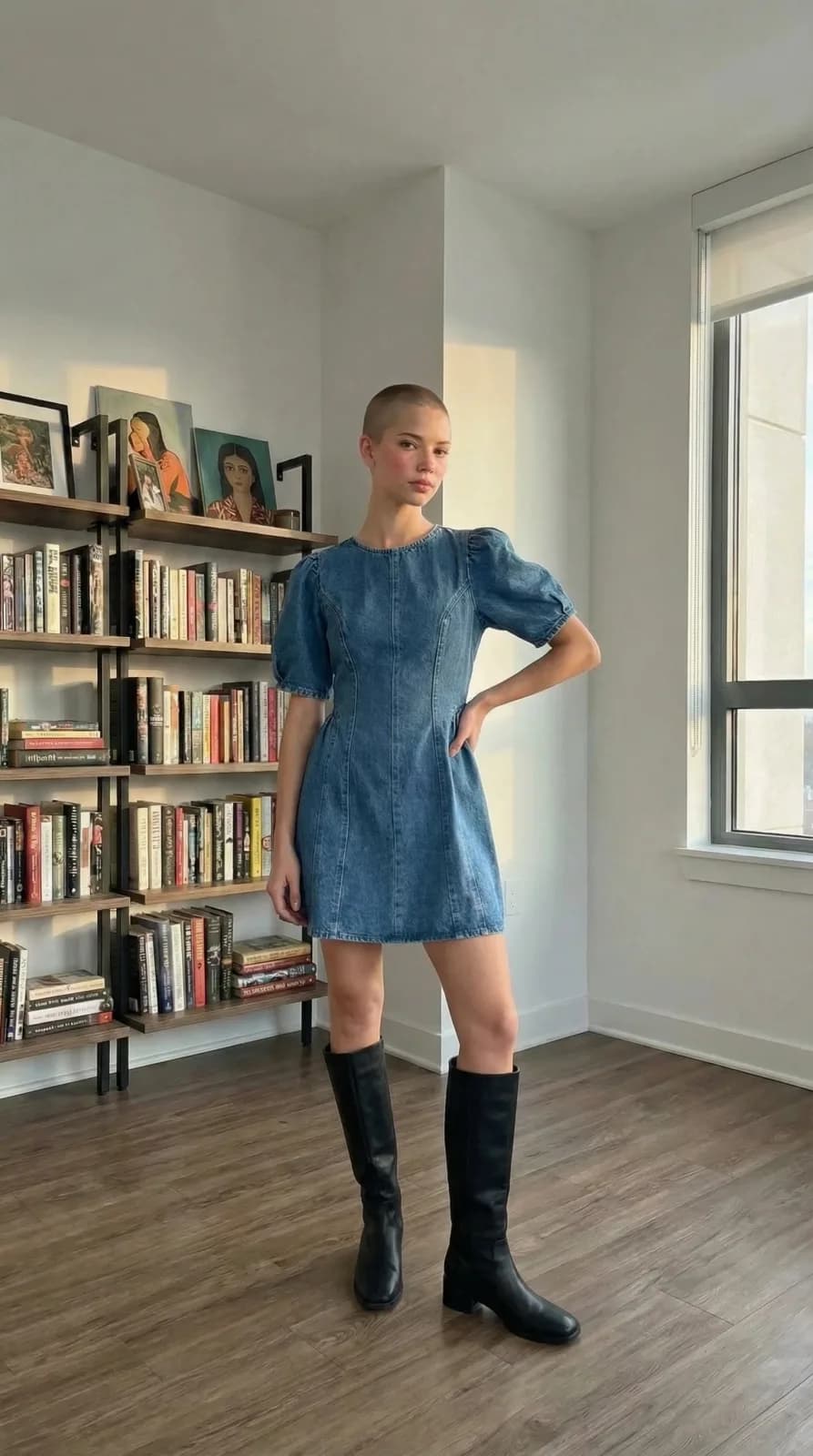 H&M dress 26 — try-on