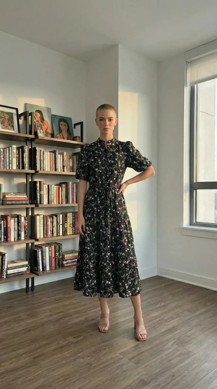 H&M dress 26 — try-on