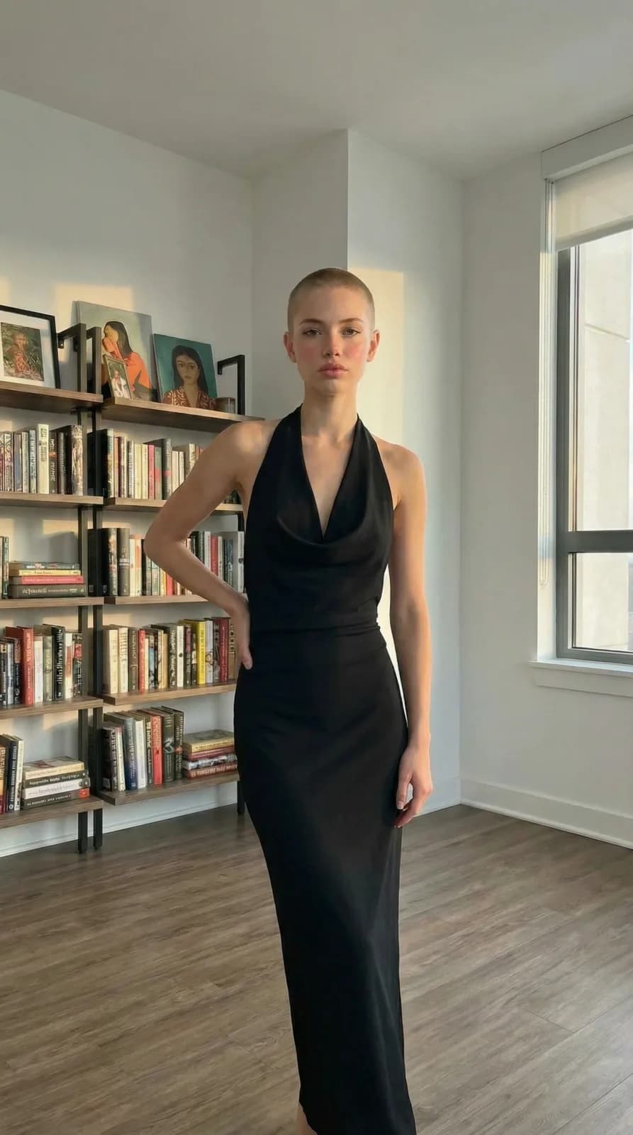 H&M dress 26 — try-on