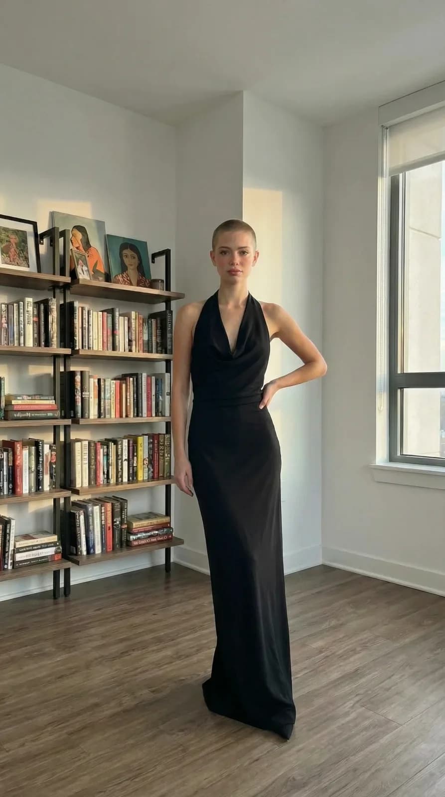 H&M dress 26 — try-on