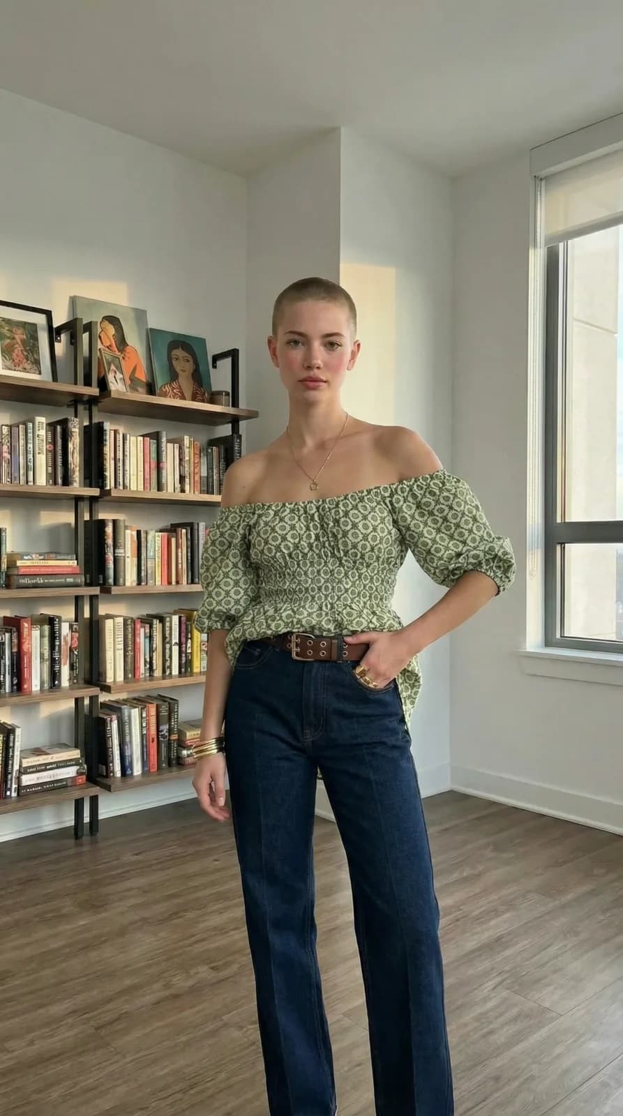 H&M dress 27 — try-on