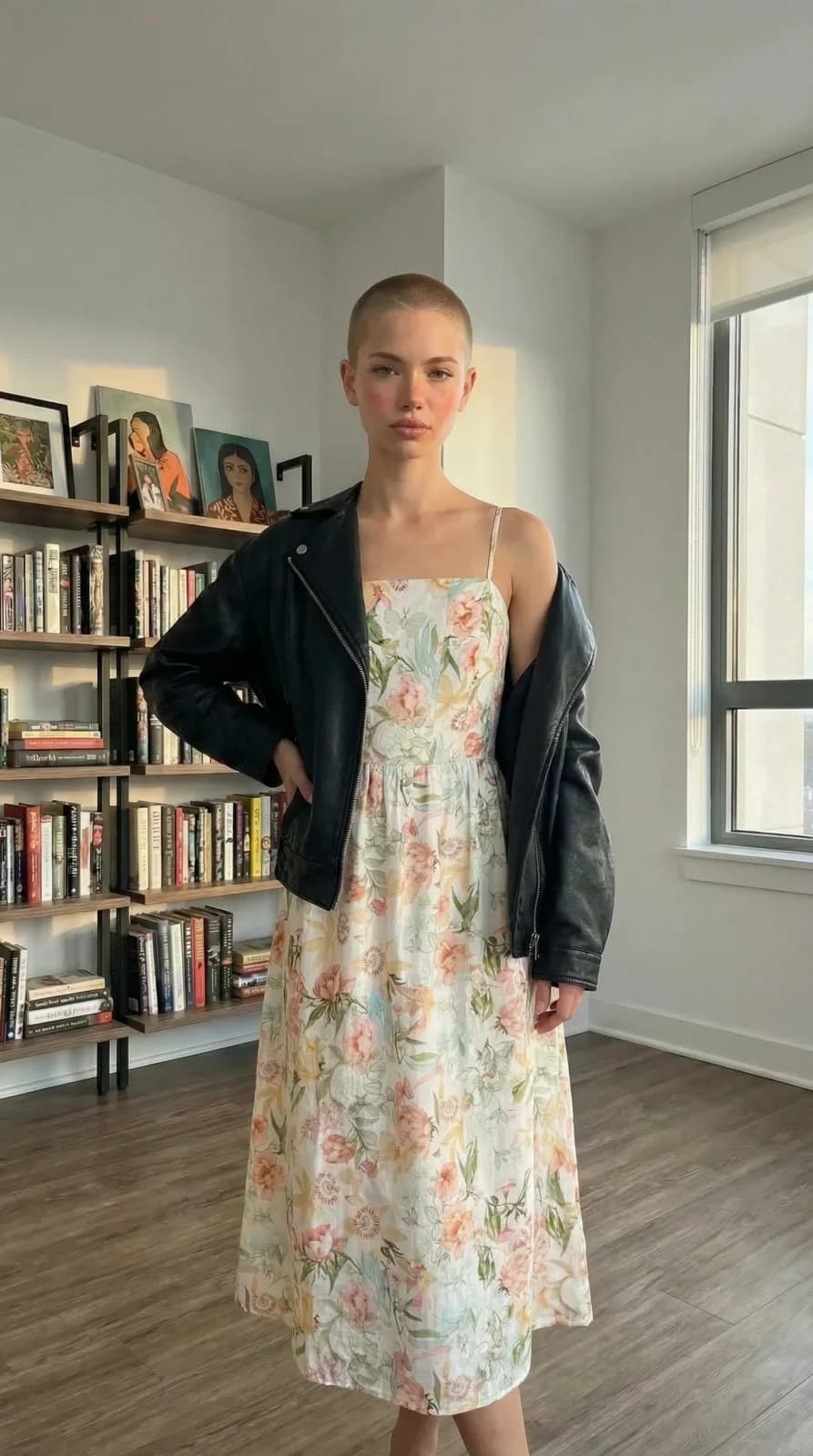 H&M dress 27 — try-on