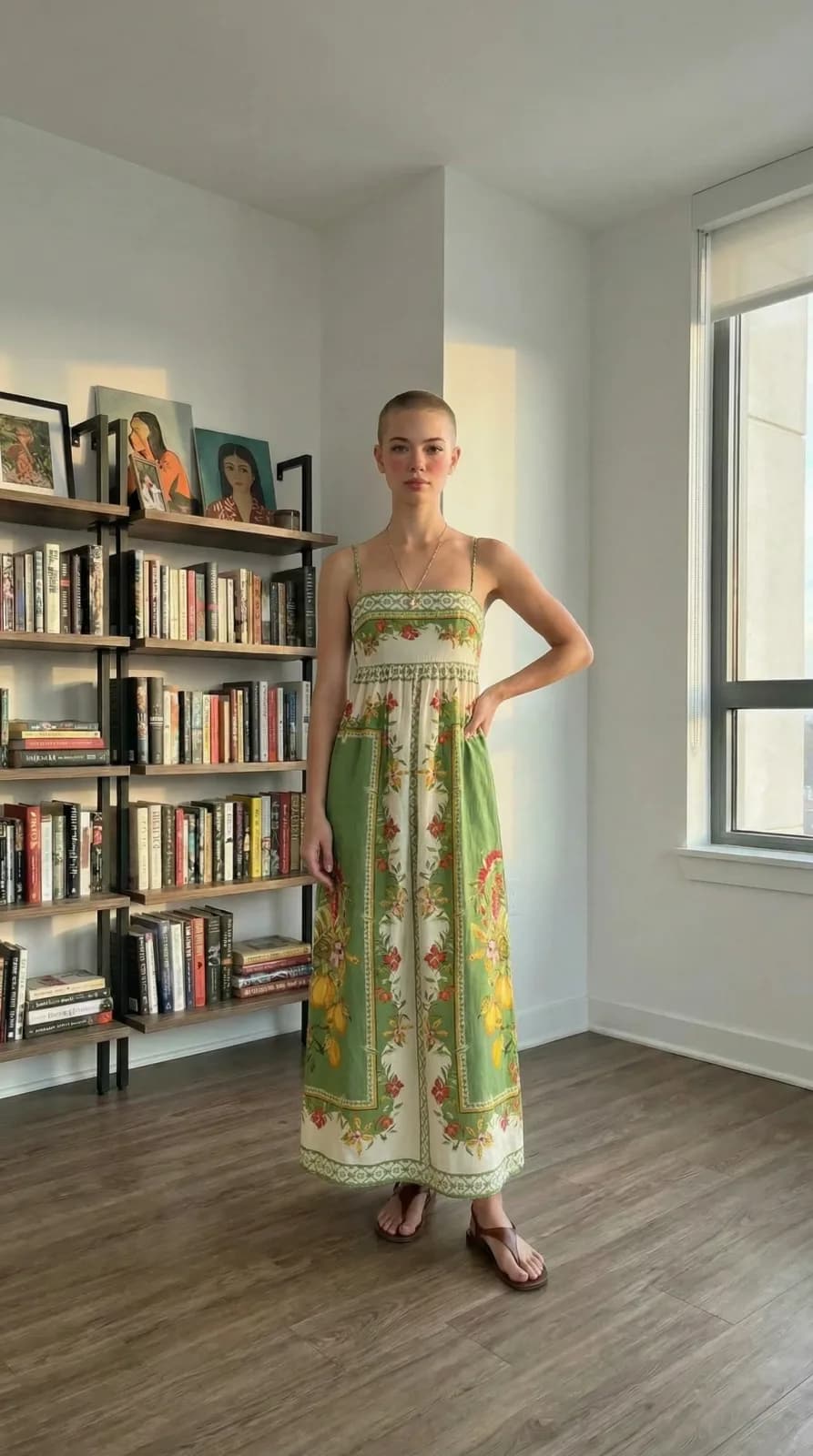 H&M dress 27 — try-on