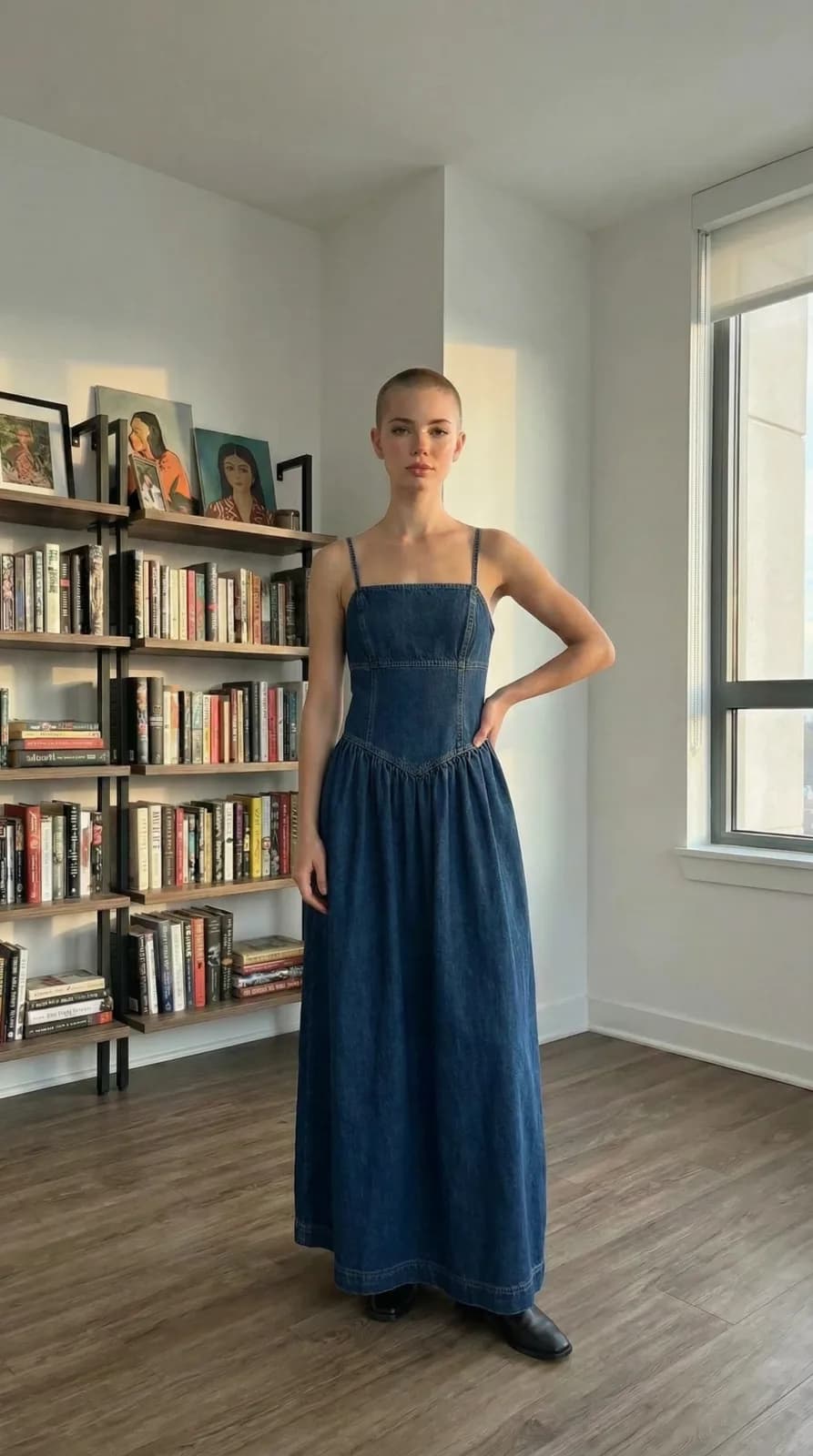 H&M dress 27 — try-on