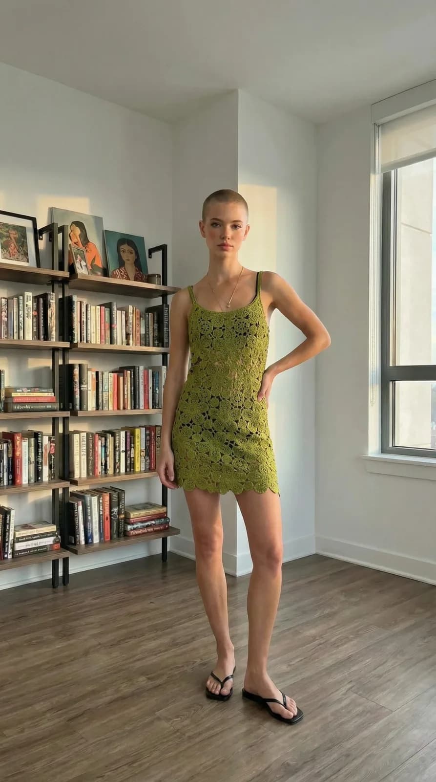 H&M dress 28 — try-on