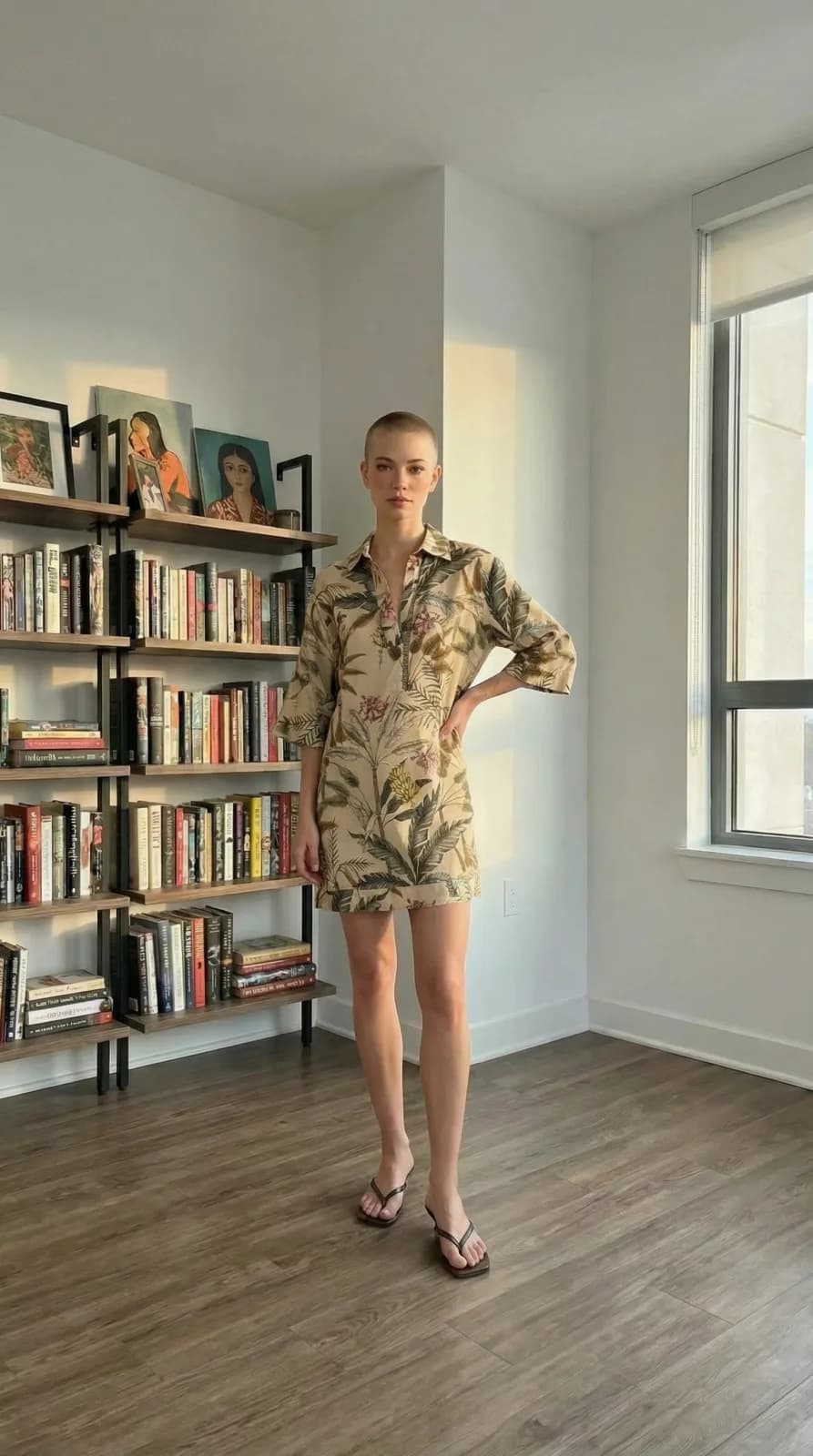 H&M dress 28 — try-on