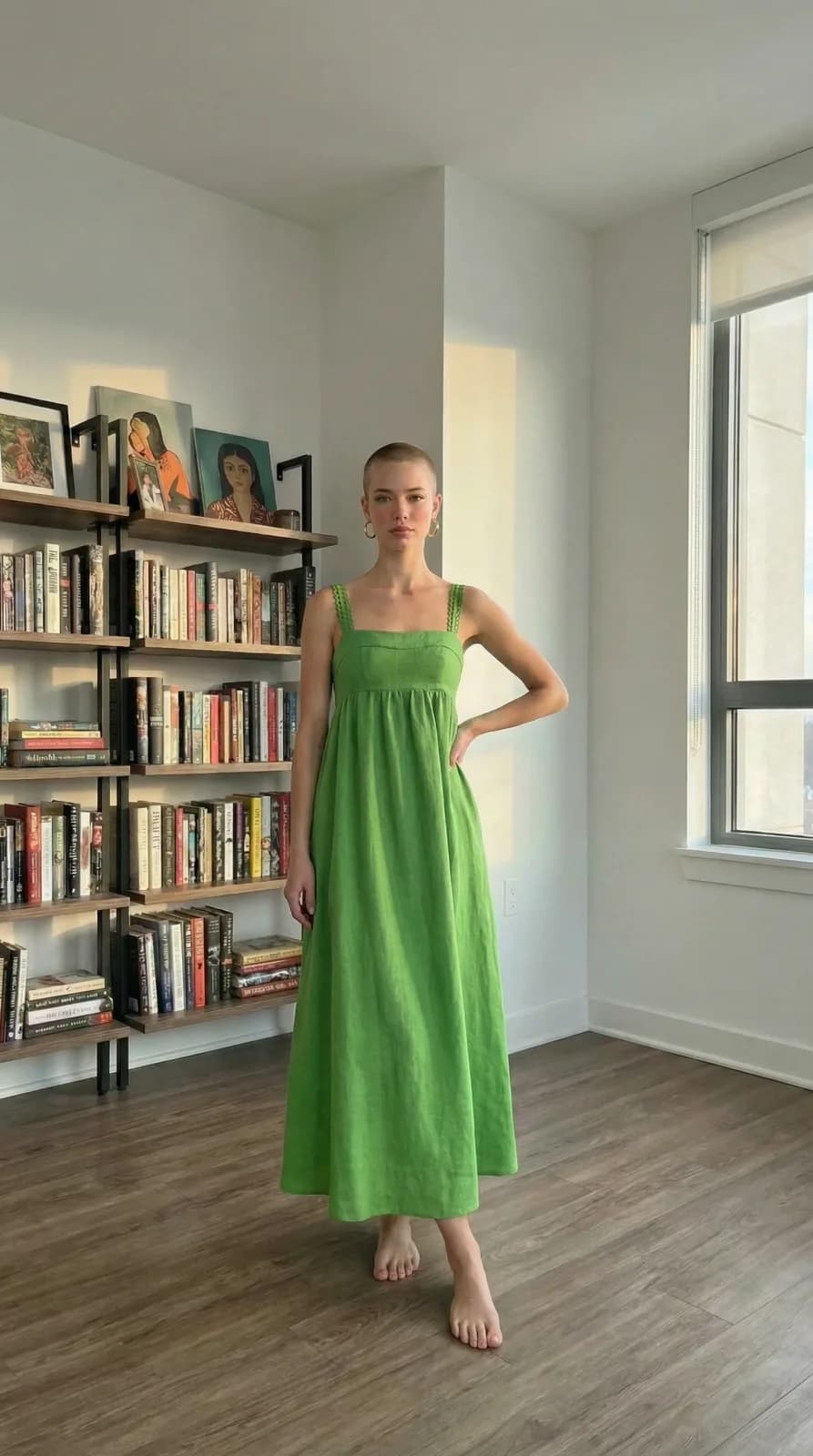 H&M dress 28 — try-on