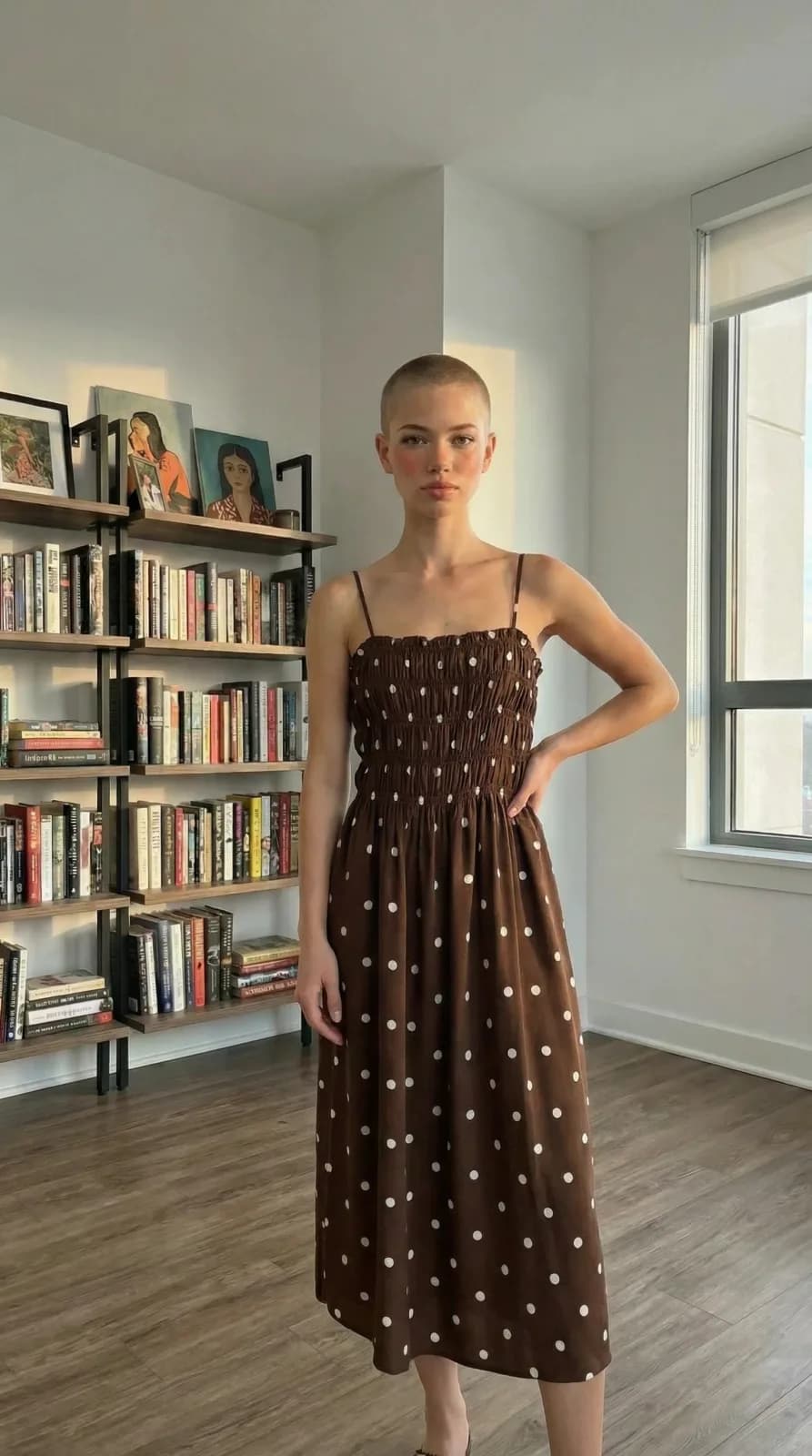 H&M dress 28 — try-on