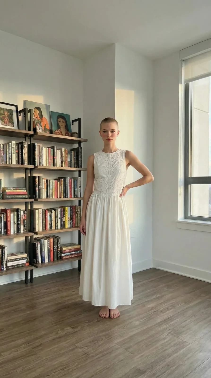 H&M dress 28 — try-on