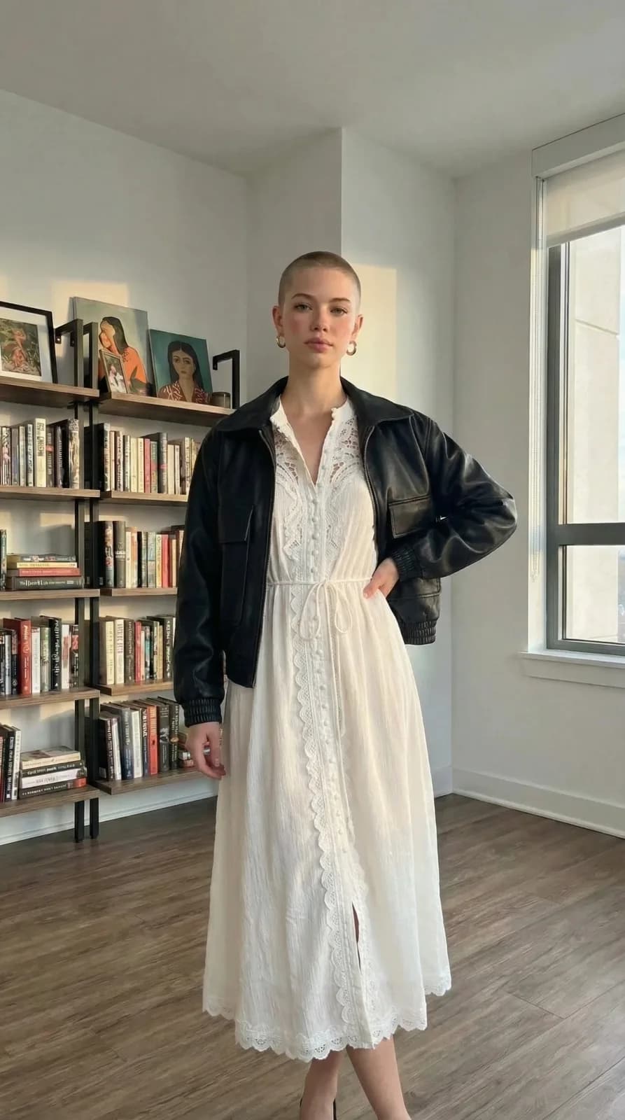 H&M dress 28 — try-on