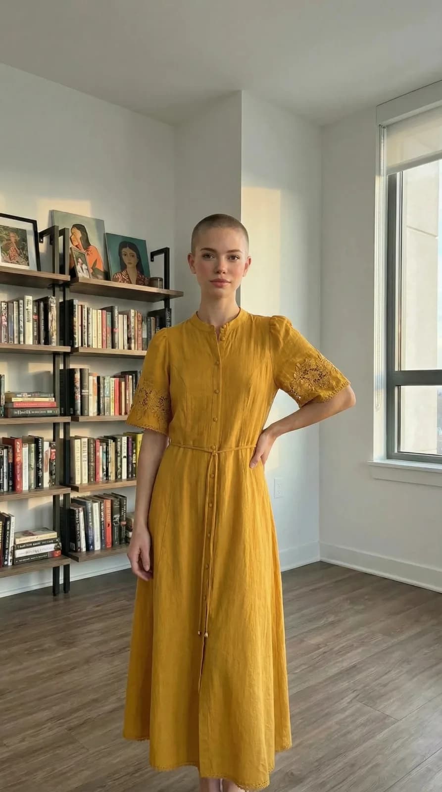 H&M dress 28 — try-on