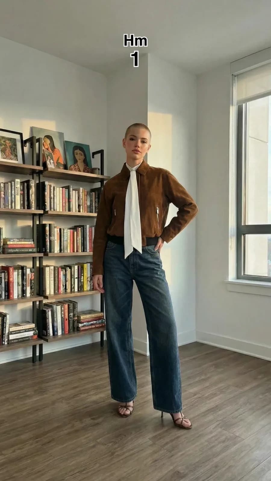 H&M dress 34 — try-on