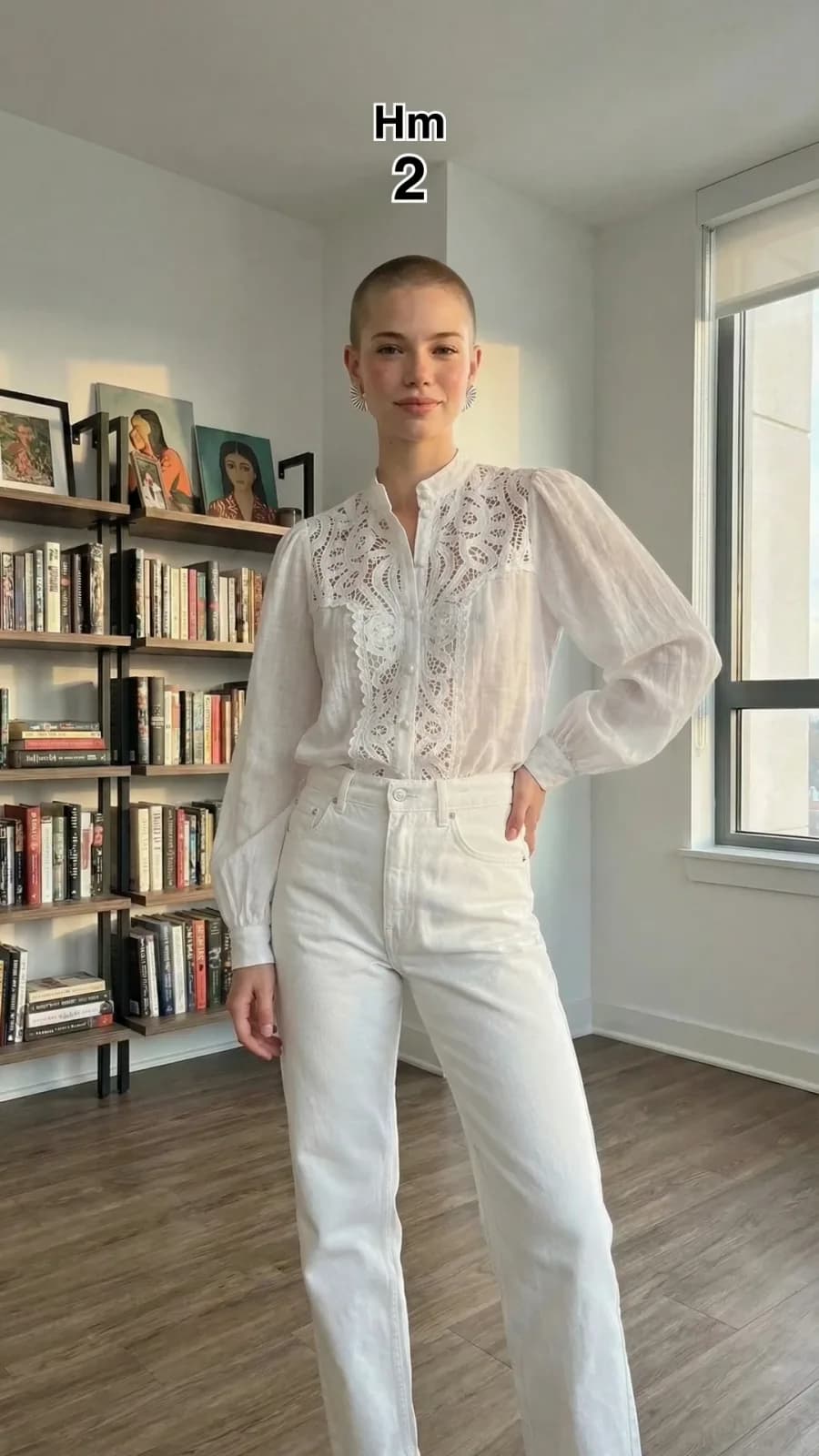 H&M dress 34 — try-on