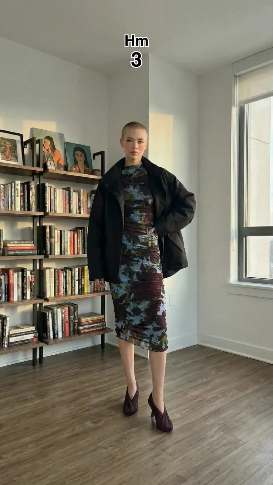 H&M dress 34 — try-on