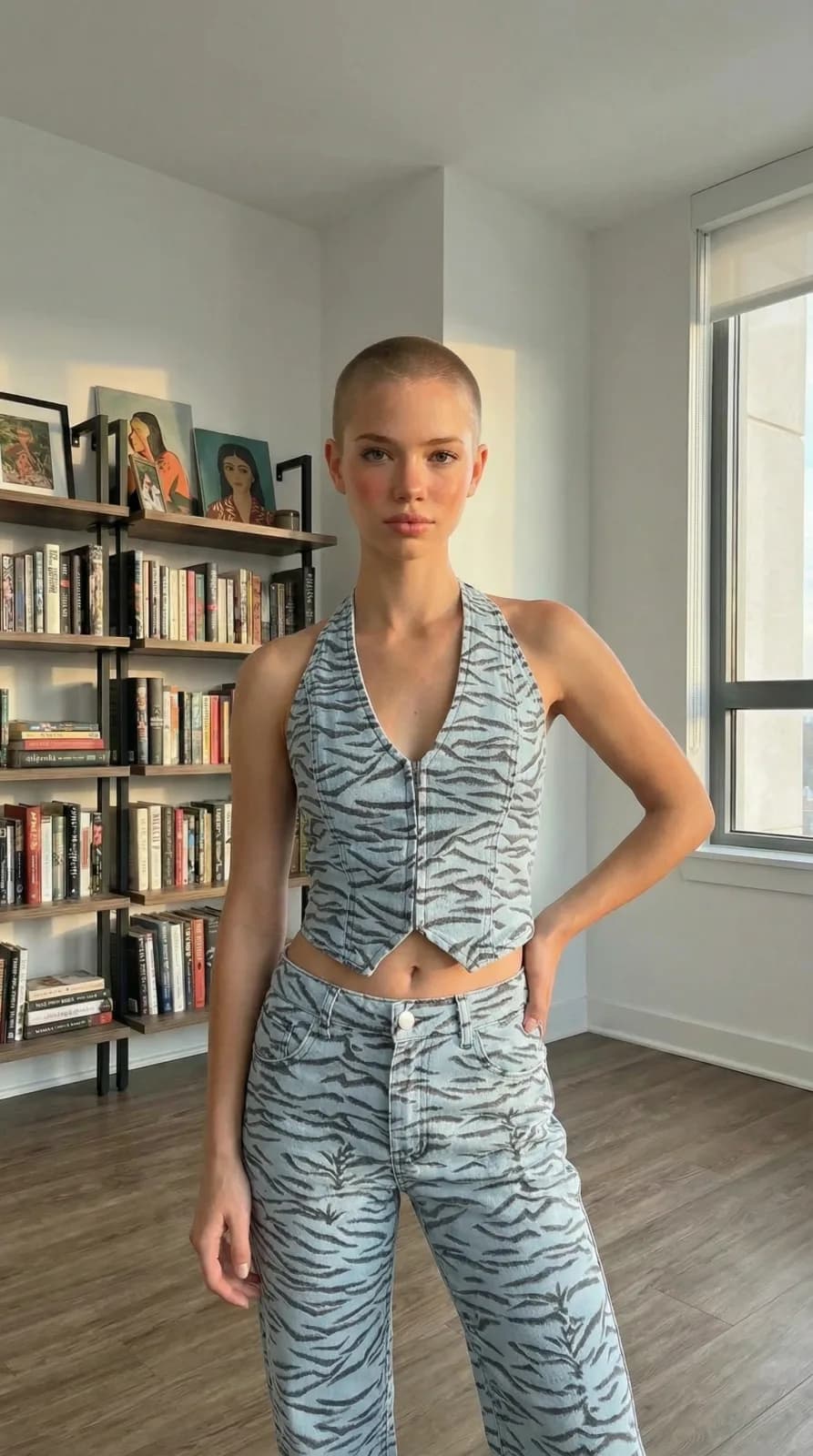 Nasty Gal dress 01 — try-on