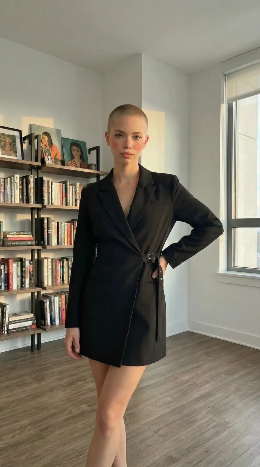 Nasty Gal dress 01 — try-on