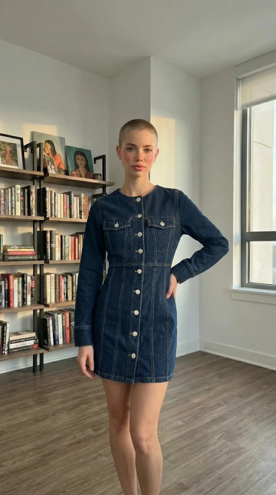 Nasty Gal dress 01 — try-on