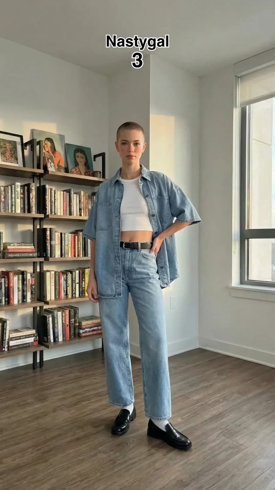 Nasty Gal dress 35 — try-on