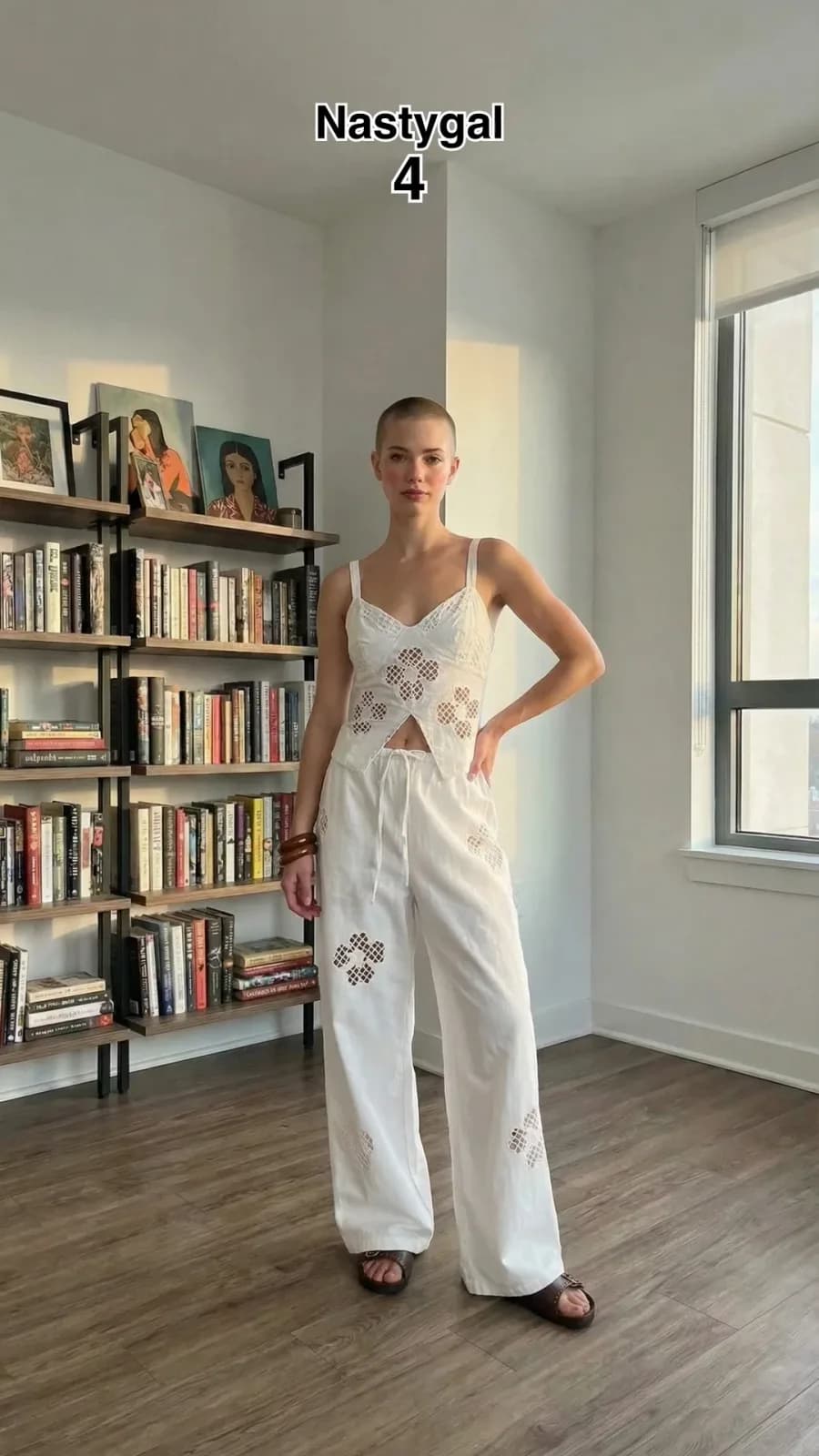 Nasty Gal dress 35 — try-on