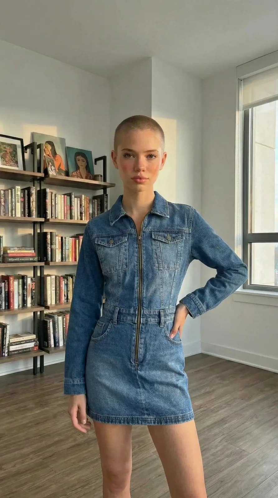 Nasty Gal dress 47 — try-on