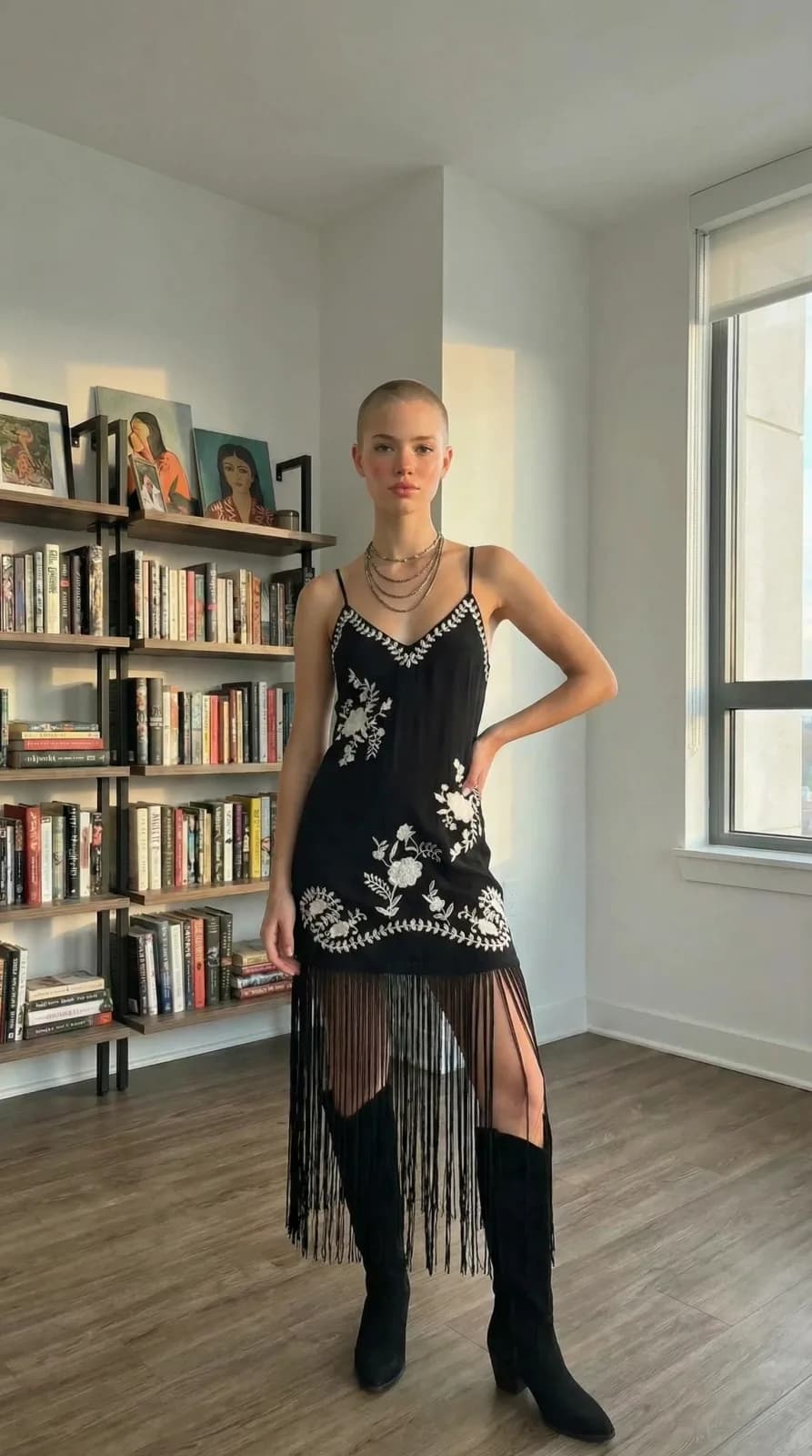 Nasty Gal dress 47 — try-on