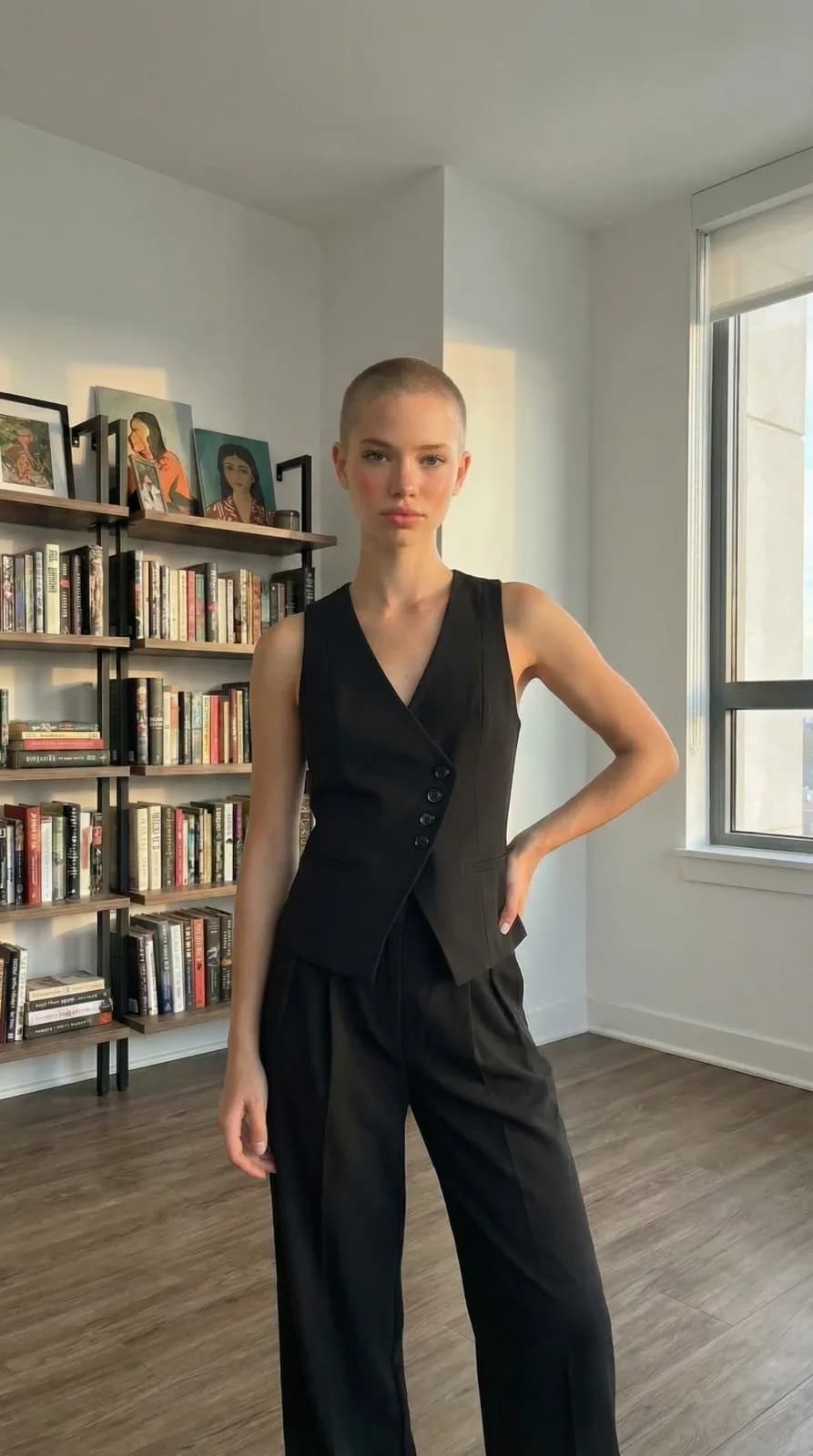 Nasty Gal dress 73 — try-on