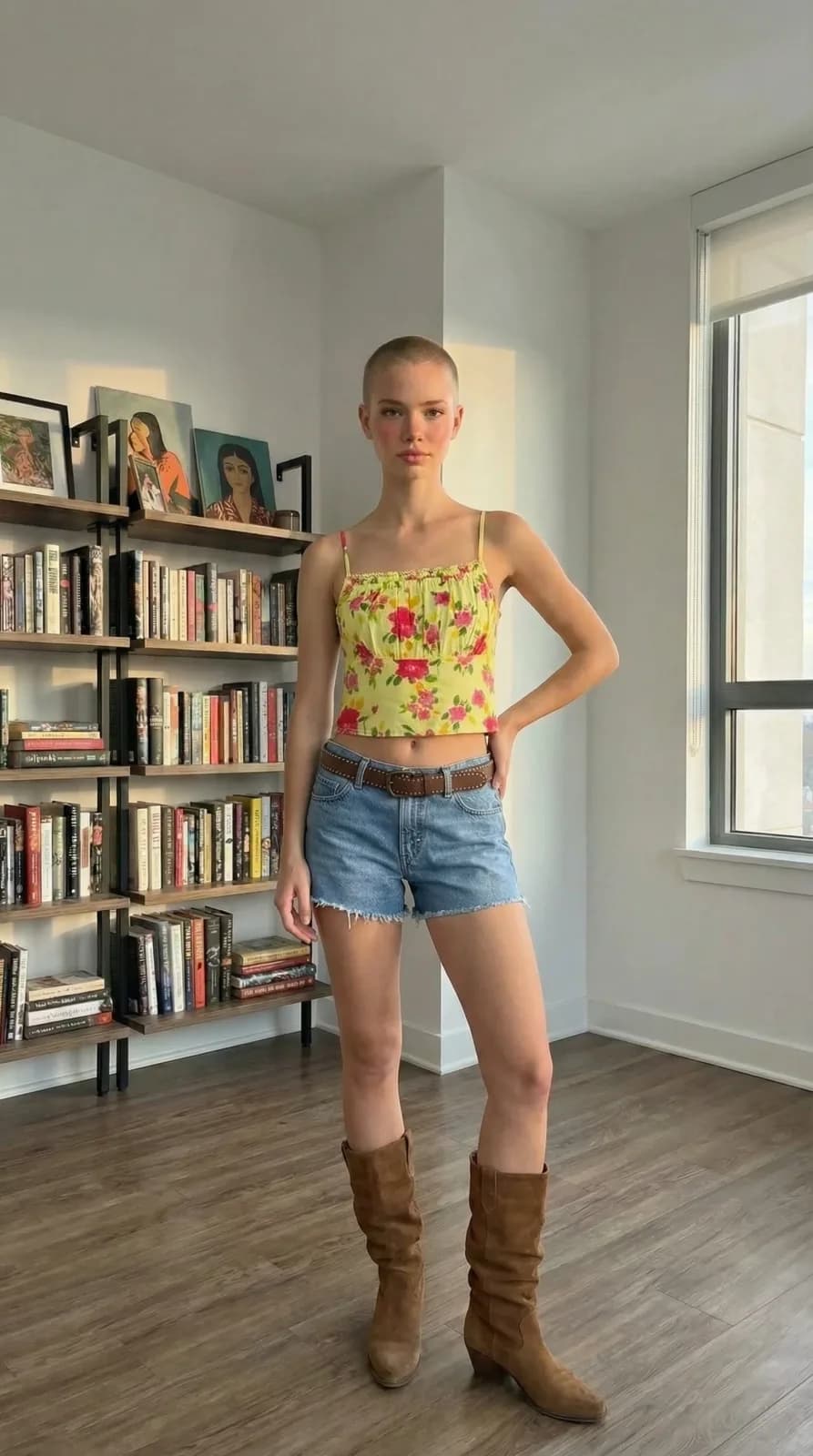 Nasty Gal dress 73 — try-on