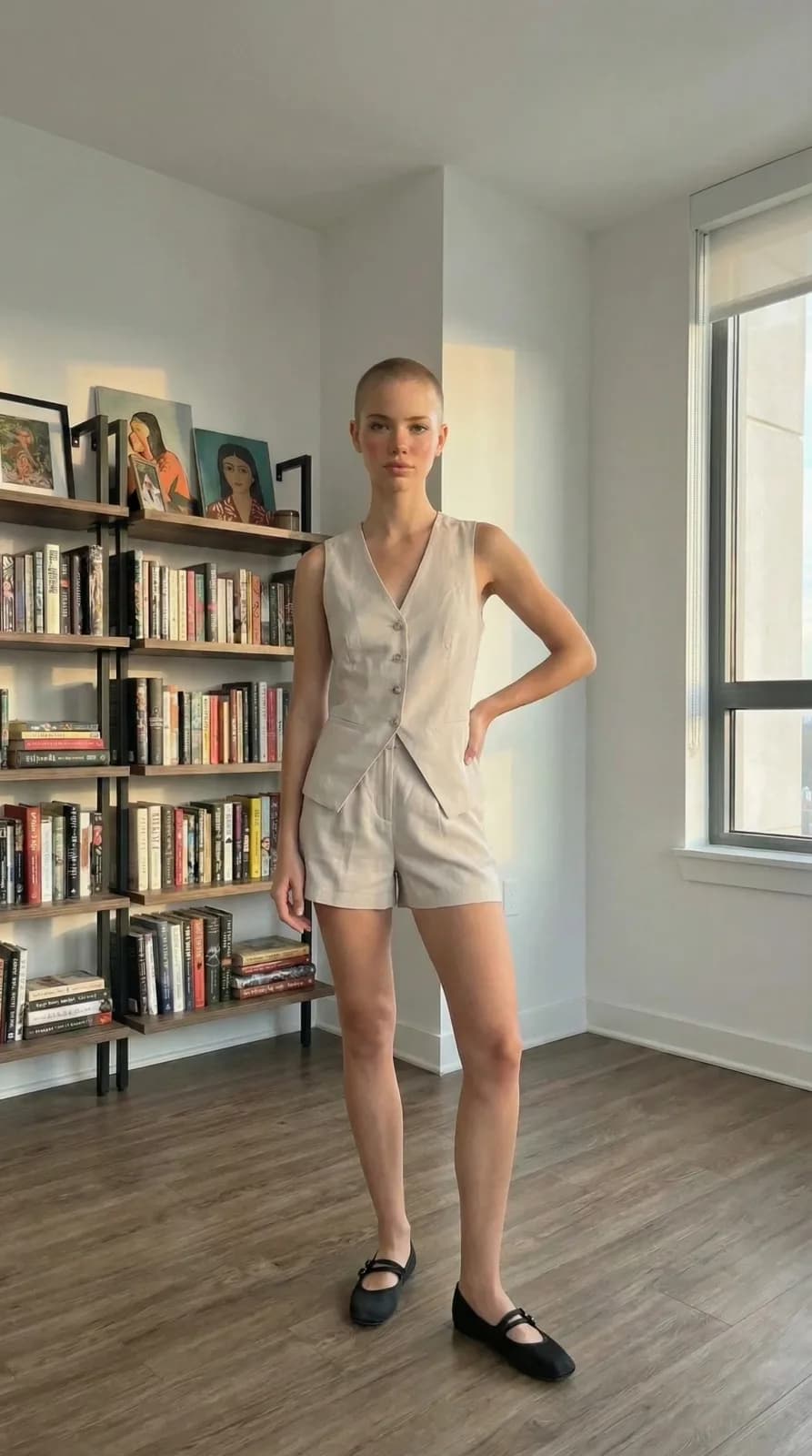 Nasty Gal dress 73 — try-on