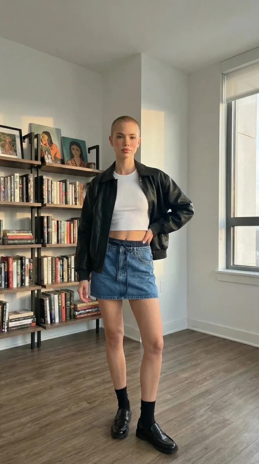 Nasty Gal dress 73 — try-on