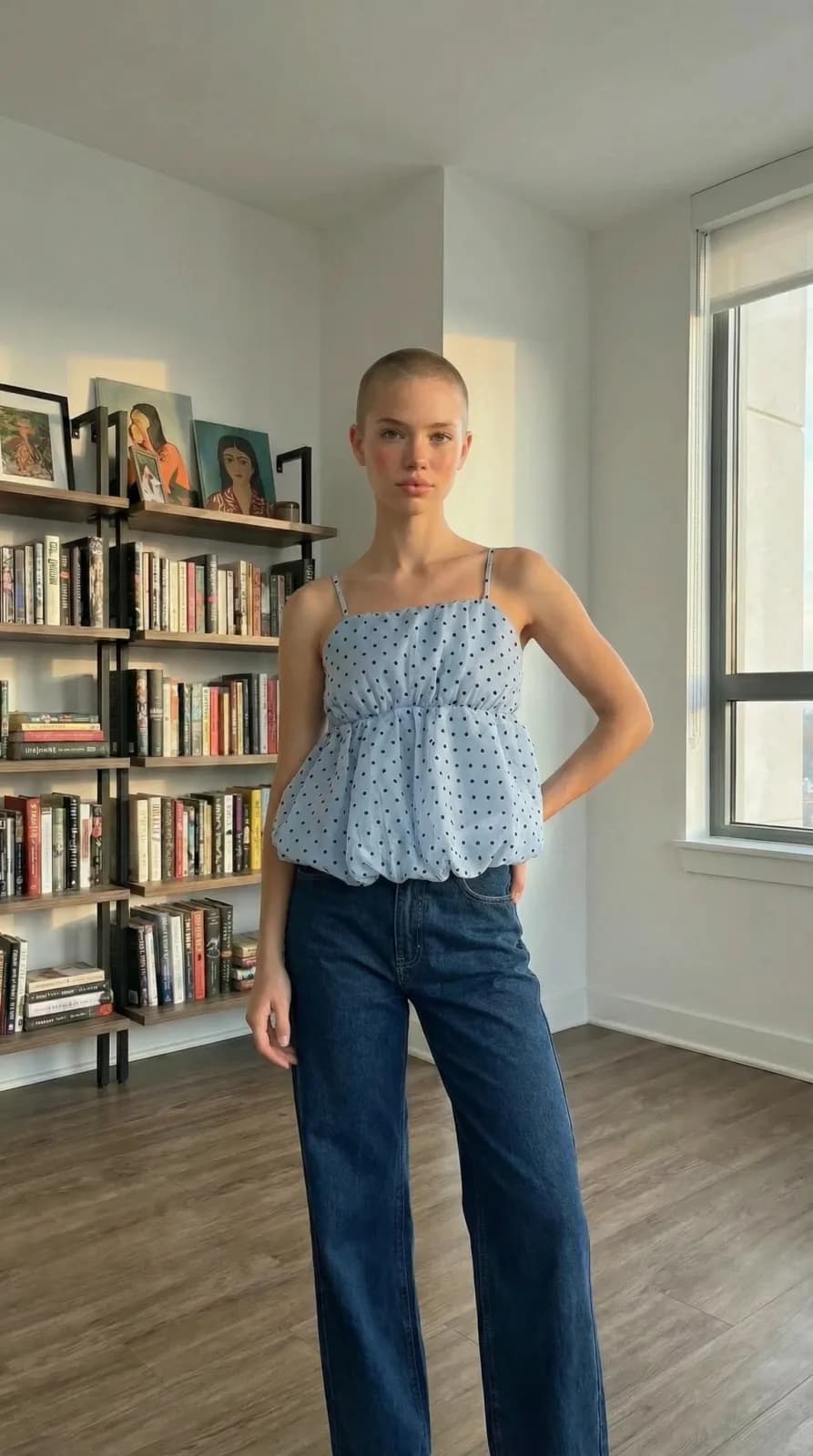 Nasty Gal dress 73 — try-on